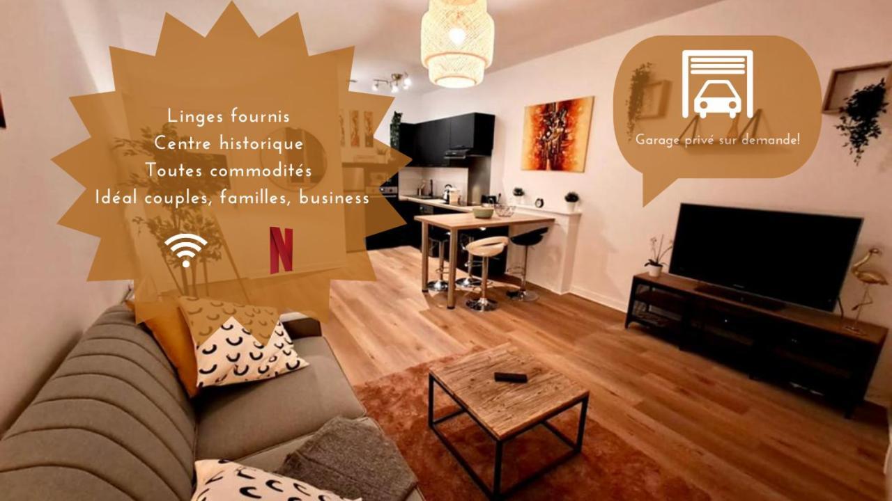 Le Saint Jean , Centre Historique, Wifi, Tout Equipe, Ideal Famille, Business, Ou Simple Escapade Niort Eksteriør bilde